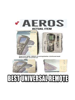 🛑 AEROS ➕ MX-850 🆒 UNIVERSAL REMOTE CONTROL Programmable CONTROLLER 💸BUY NOW❗